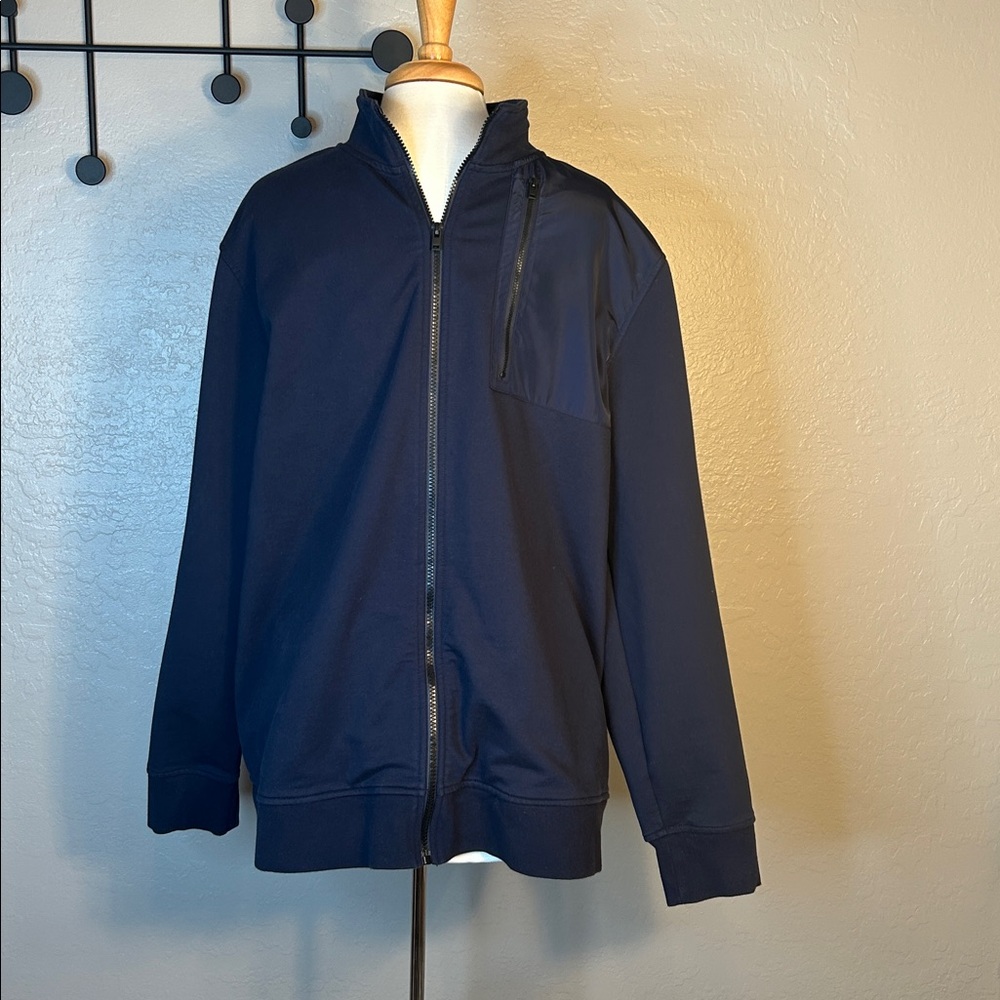 Banana Republic Men’s Navy Bomber Jacket